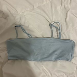 Blue Bikini Top